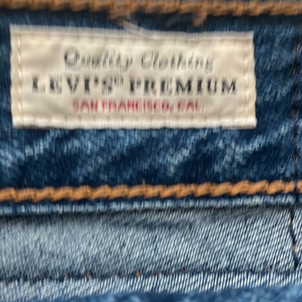 Levi’s PREMIUM jeans. Ribcage straight ankle - Picture 5 of 8